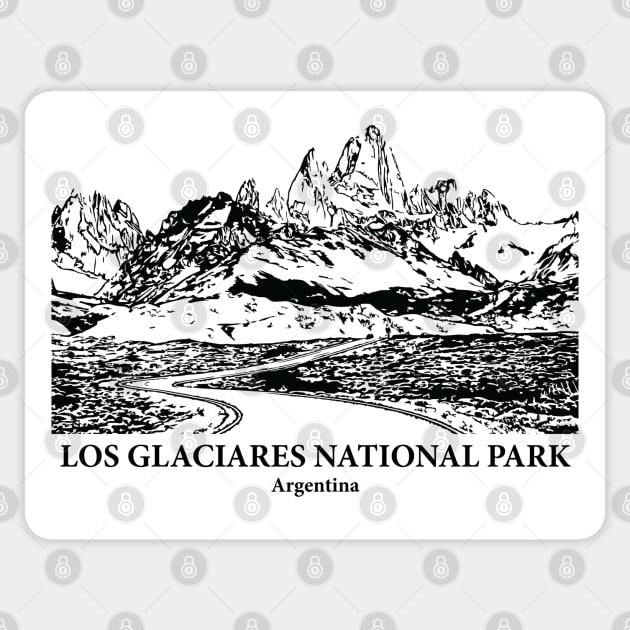 Los Glaciares National Park - Argentina Sticker by Lakeric